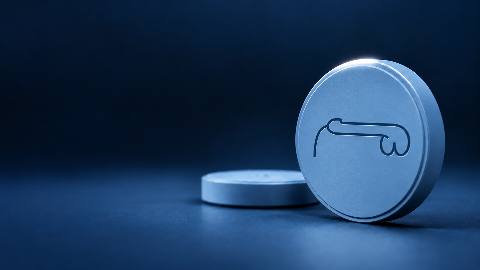 The little blue coin